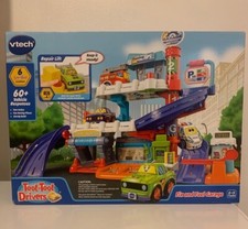 VTech Toot-Toot Drivers Fix & Fuel Garage Toy Car Tracks Playset