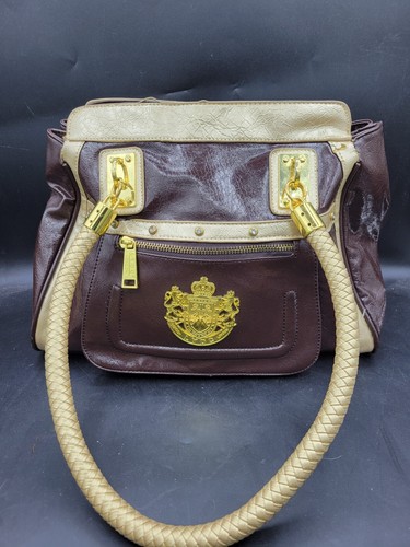 Lydc london patent brown gold - patent,