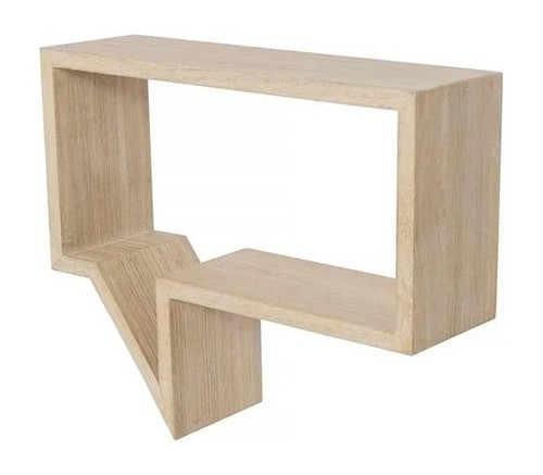 Wooden bedside display - bedside,