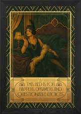 Art Deco Flapper Framed Wall