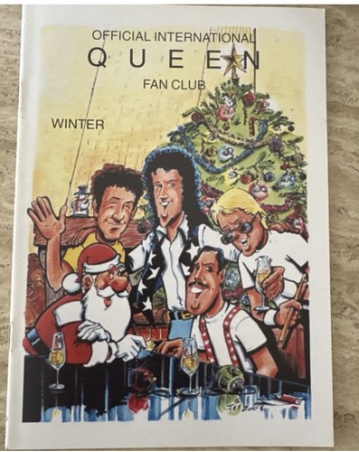 Queen fan club magazine winter - fan,