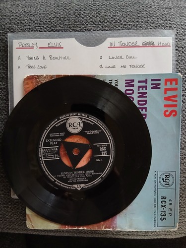 Elvis presley tender - presley, in