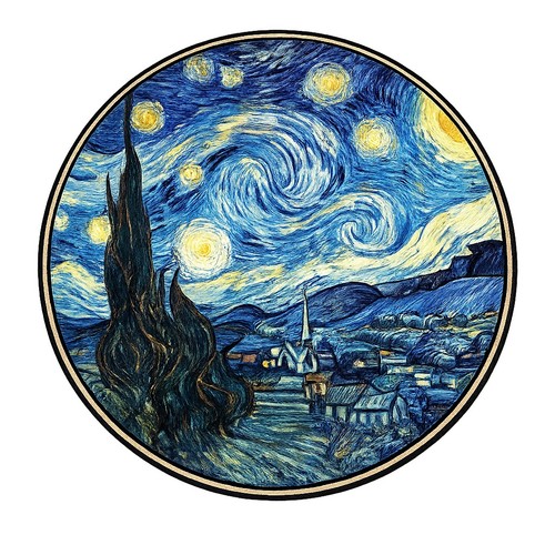 Van gogh starry night 1889 - gogh,