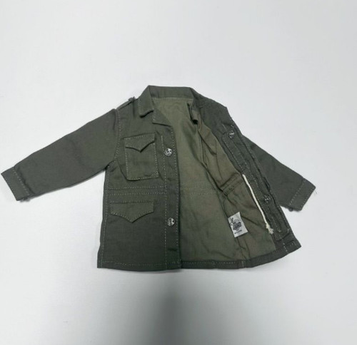 Scale armygreen coat - 1/6,