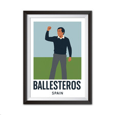 Seve Ballesteros Minimalist