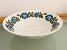 Vintage J&G Meakin Studio Topic pattern Serving / Salad  Bowl (D : 21cm)