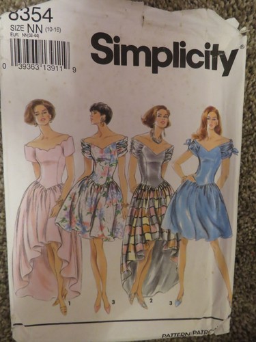 Simplicity 8354 sewing - (1993),