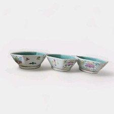 Set of 3 - Antique Qing