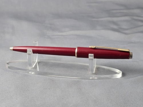 Parker red ballpoint pen - parker,