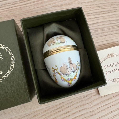 Crummles enamel egg - enamel,