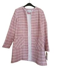 HELENE BERMAN Alice Tweed Edge to Edge Jacket  Multi Old Money - Choose Options