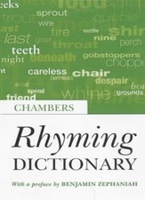 Rhyming Dictionary By Benjamin Zephaniah
