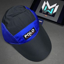 Polo Sport Ralph Lauren POLO 1967 Shield Crest Long Bill Baseball Cap Hat NEW