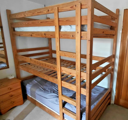 Triple bunk bed - , (3
