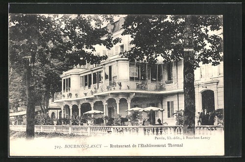 Old postcard bourbon lancy - postcard, bourbon-lancy