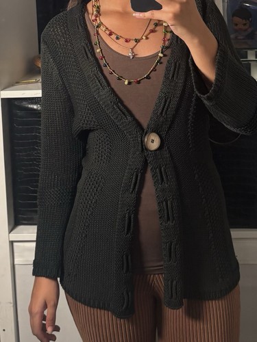 Vintage thick knit cable - thick,