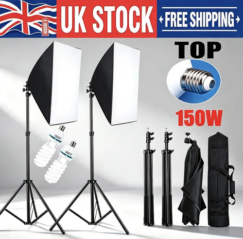 150w softbox lighting - 150w, kit