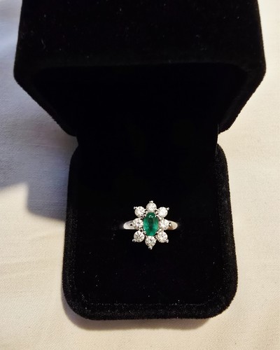 18ct white gold diamond - diamond, &