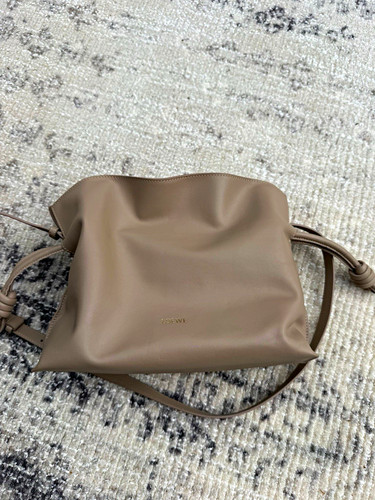 Loewe inspired beige leather - beige,