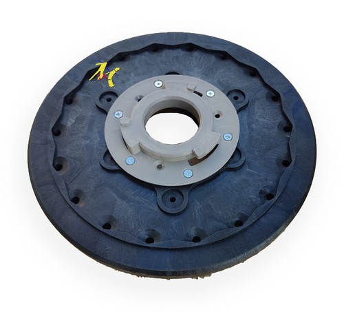 Abrasive scrubbing brush - 15",