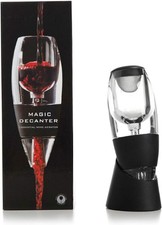 Red Wine Aerator Magic Decanter with Sediment Filter Stand & Storage Bag