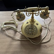 Aynsley orchard gold telephone vintage very rare