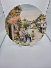 Royal Doulton "THE LACEMAKER" Old Country Craft By Susan Neale,Collector Plate