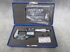 OXFORD 0-25mm/0-1" IP65 DIGITAL EXTERNAL MICROMETER IN EXCELLENT CONDITION