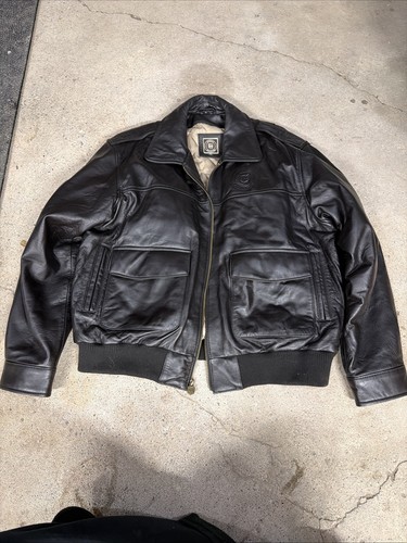 Black leather jacket - black, ups