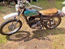 Yamaha DT250A Enduro Twinshock On Nova  US Import Project Bike for restoration