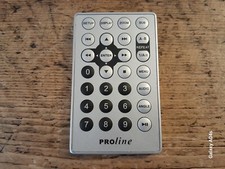 Proline DVDP708W Portable DVD Player Remote Control