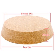 Large Tapered Cork Bung