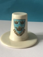 East Anglia        - Crested China - Welsh Hat  - WH Goss
