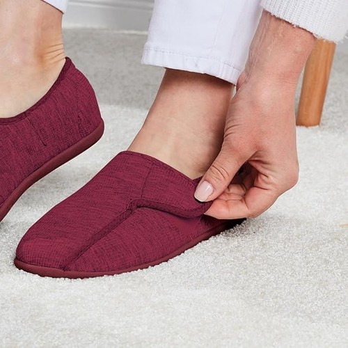 Women wide fit slippers with - fit,