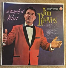 Jim Reeves 'A Touch of Velvet' RCA Victor RD-7521 Vinyl LP Mono