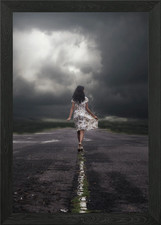 long way to go Framed Wall Art