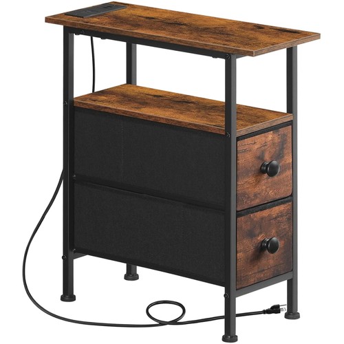 Slim bedside table with - slim,