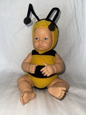 Vintage 1998 Anne Geddes 15 Inch Bumble Bee Baby Doll