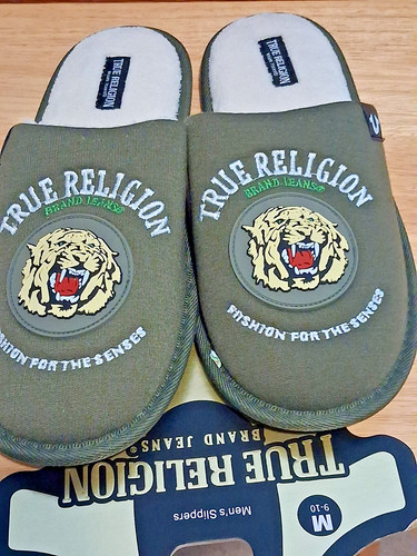 True religion men slippers - men's,