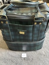 JAGUAR GREEN TARTAN LAWN BOWLS