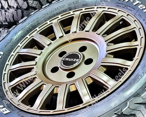 Bronze colt alloy wheels - 17",