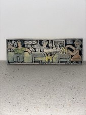 Hilke MacIntyre ceramic. Limited edition C38. Checkout shopping. 27 cm long.