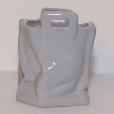 Paper Bag Shaped Vase