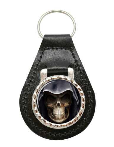 Grim reaper leather - leather, fob