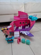 Shopkins plane and doll set