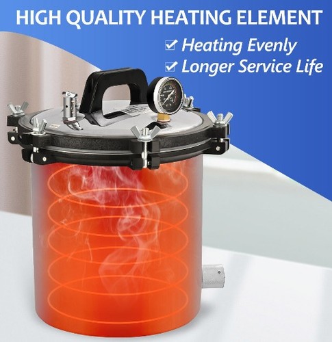 18l steam autoclave sterilizer - steam,