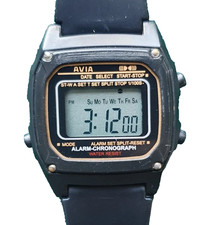 Vintage Avia Mens LCD Digital