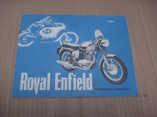 1965 royal enfield motorcycle - enfield,