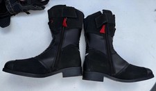 Prexport ladies motorcycle boots U.K. size 5 used only once 
