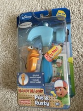 RARE 2007 Fisher  Price Handy Manny - Pat & Rusty BNIB TALKING TOOLS